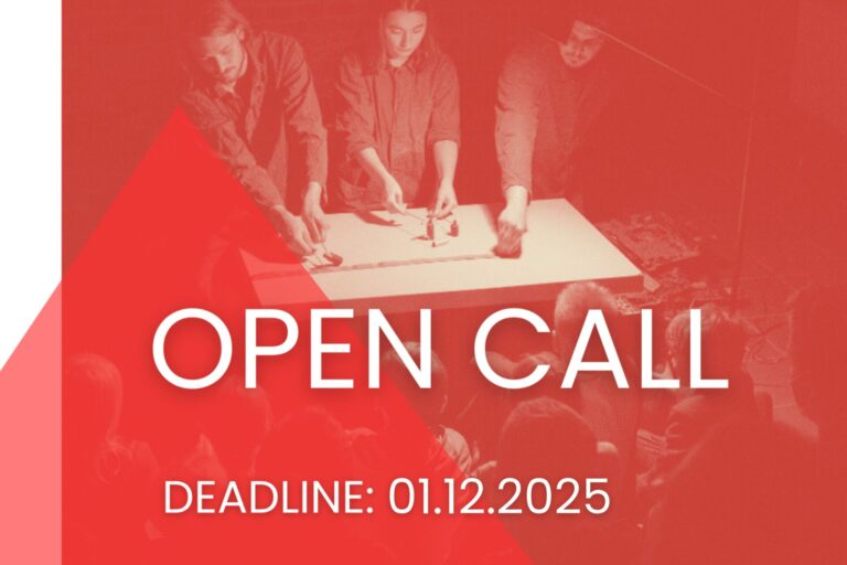 OPEN CALL: Nová krev na scéně 2026