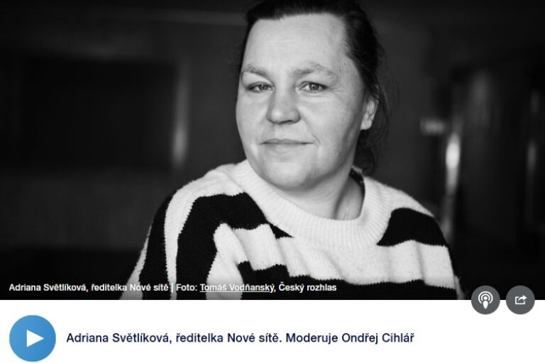 Na vlnách Českého rozhlasu s Adris o Nové síti